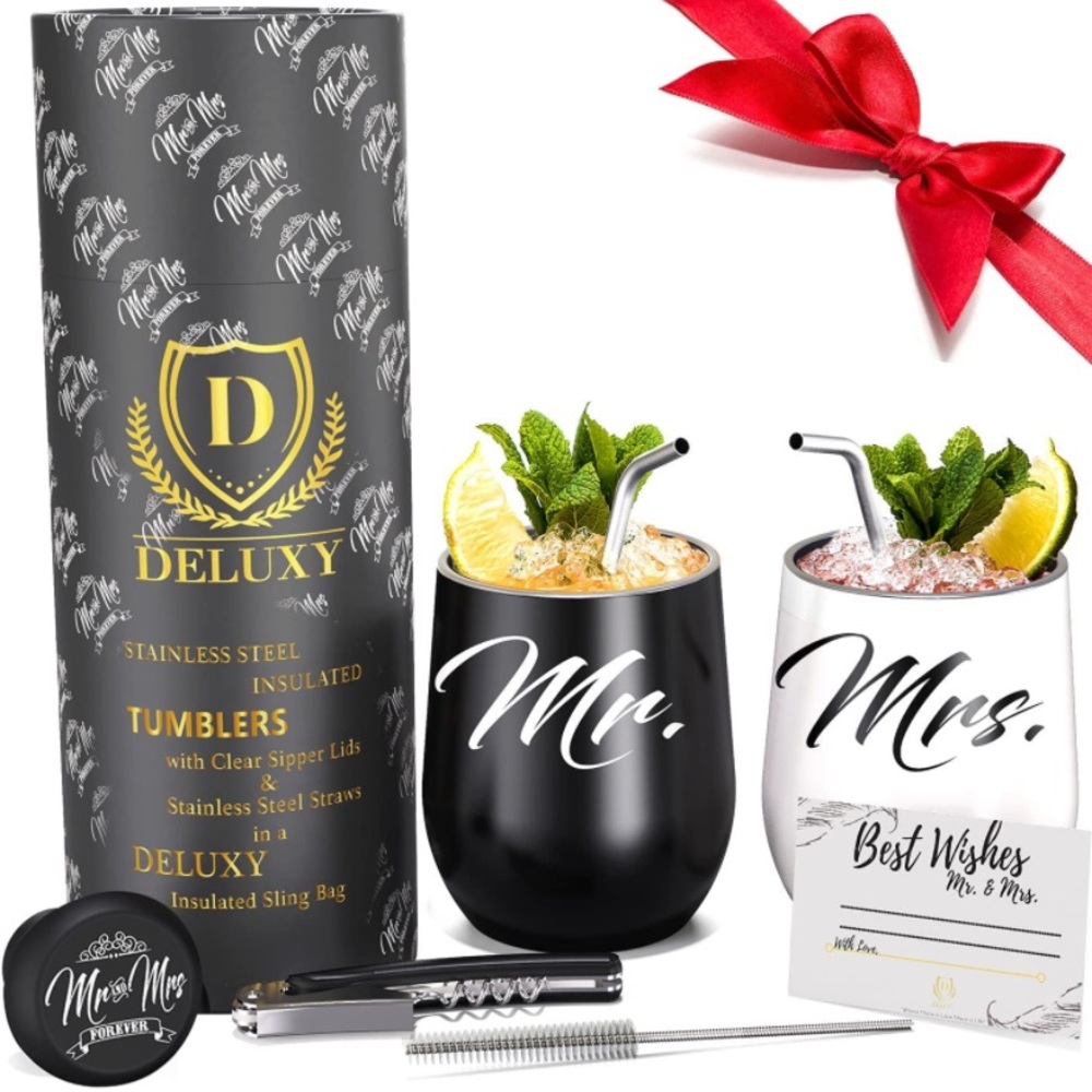 Mr. & Mrs. Insulated Tumbler Set